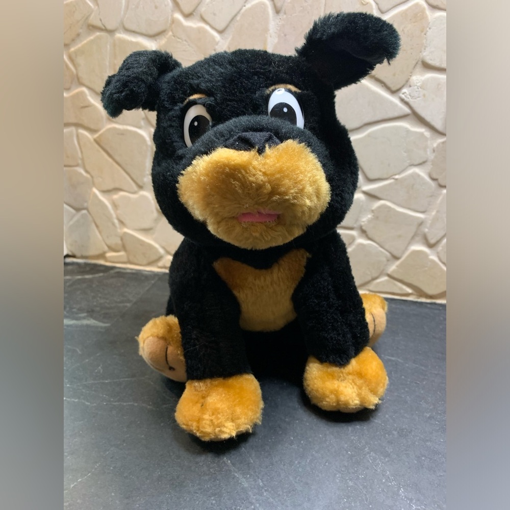 VINTAGE PLUSH | Rottweiler Dog